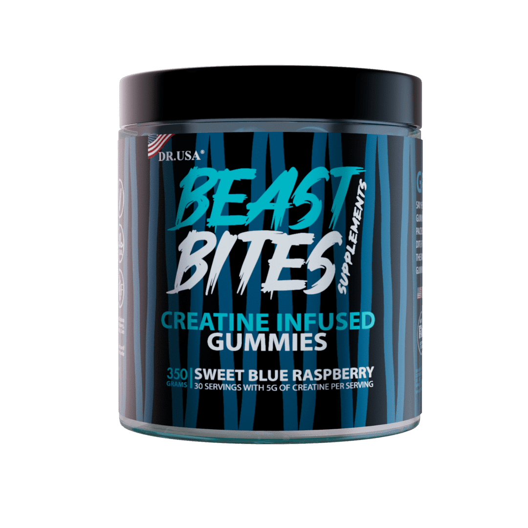 Beast Bites Creatine, Gomitas de creatina - Energía para deportistas