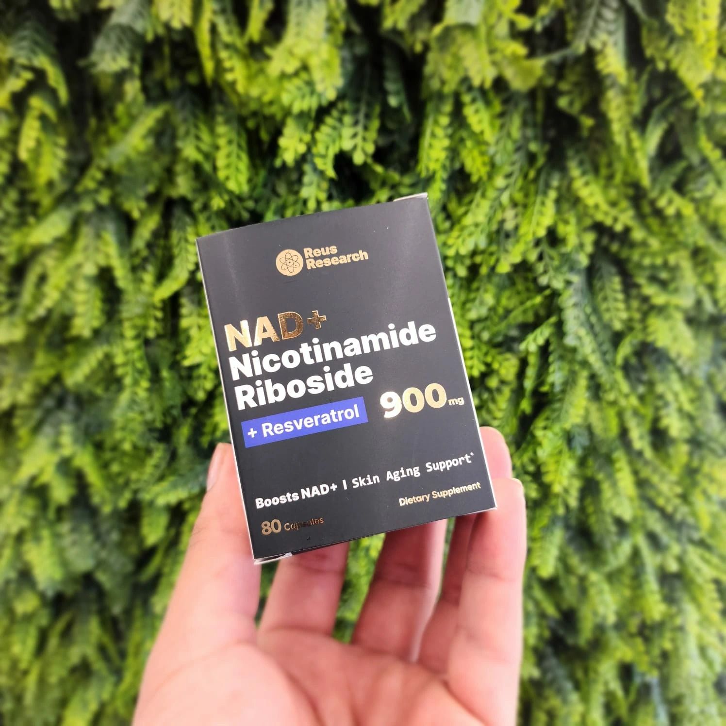 NAD+ Liposomal Resveratrol 900mg - Potente antioxidante