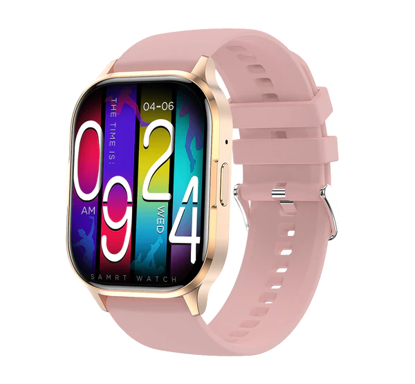 Smartwatch S3 Pro rosado para mujer - Tecnología vestida