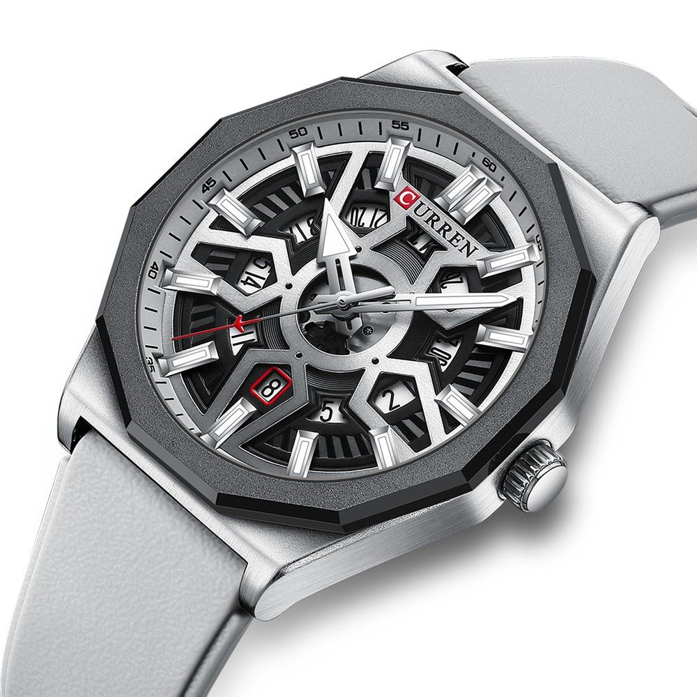 Reloj Curren gris - Moderno y versátil Elegante reloj Curren Deportivo